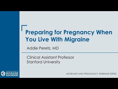 Migraine and Pregnancy Webinar Series