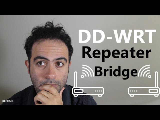 Extend your WiFi range using an Old Wireless Router (DD-WRT Repeater Bridge)