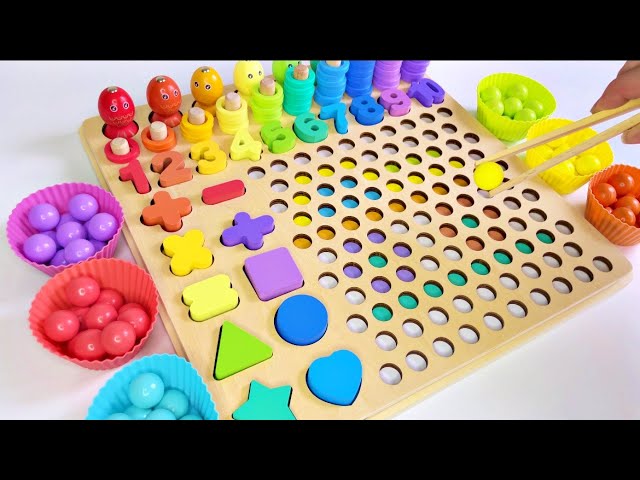 Best Learn Numbers & Counting 1 to 10 with Puzzle for Kids | Toddler Learning Video