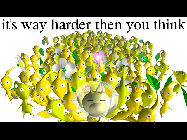 Can You Beat Pikmin 1 Using Only Yellow Pikmin?