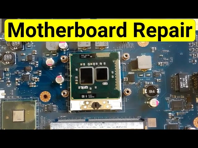 Laptop Motherboard Repair - Laptop Generation, Hardware Upgrade, and CPU PWM Circuit Explained