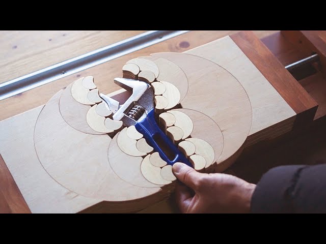 Making a wooden fractal vise | Mini Workbench