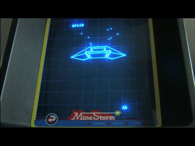 Classic Game Room HD - MINE STORM for Vectrex review