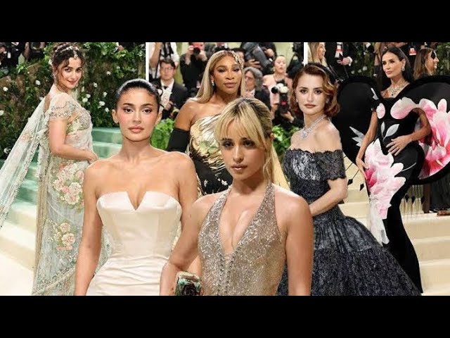 Met Gala 2024 Red Carpet Looks: See Every Celebrity Outfit and Dress from Last Night#metgala😱🔥