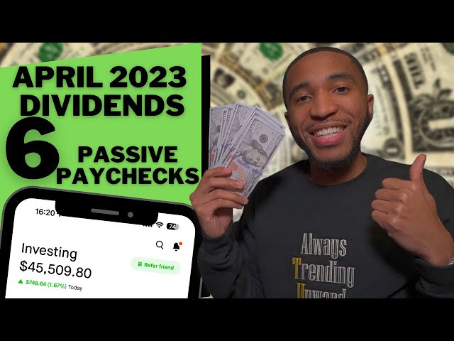 All My Dividend Income | April 2023
