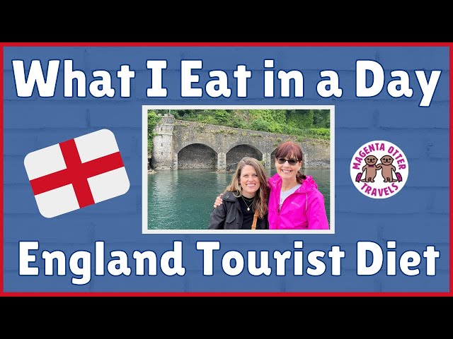 WHAT I EAT IN A DAY England Tourist Diet #anglophile #devon #cornwall