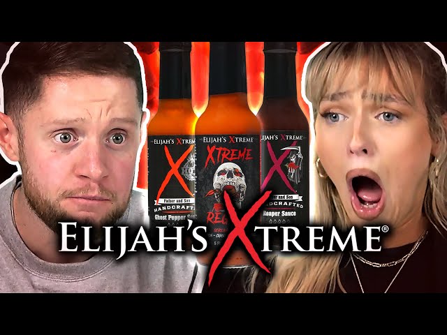 Irish People Try Elijah's Xtreme Hot Sauces