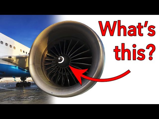 What is that SPIRAL in the Jet Engine?