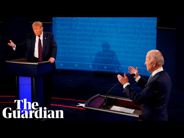 Biden tells Trump 'you are the worst president America has ever had' in battle over taxes