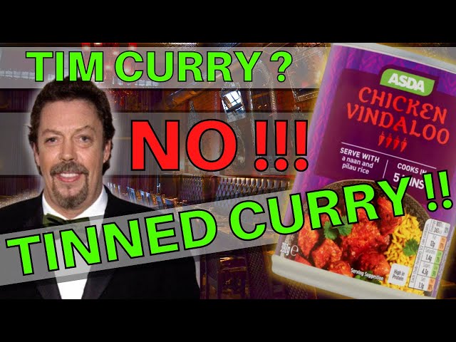CURRY out of a TIN ?!? | ASDA Chicken Vindaloo
