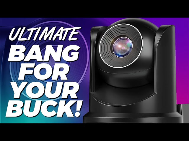 👌Rocware RC20 USB PTZ Review -- Best Budget Camera For Church or School Live Stream
