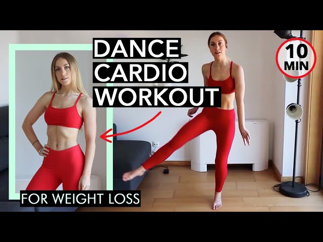 Dance Cardio Workout For Weight Loss (10 mins)
