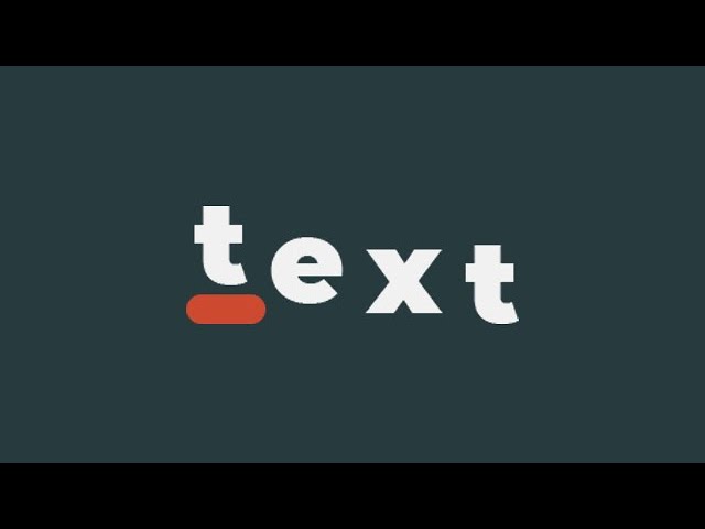 Awesome Text Animation - Wave Animation ONLY HTML & CSS