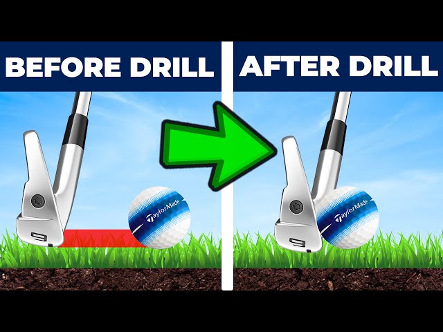 The PERFECT Drill For Consistent Ball Then Turf Contact With Your Irons! (So Simple)