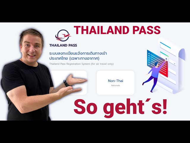Thailand Pass App RICHTIG ausfüllen und beantragen für die Einreise nach Thailand ohne Quarantäne!