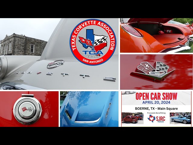 Part 2, Texas Corvette Association 31st Annual Car Show 20 April 2024