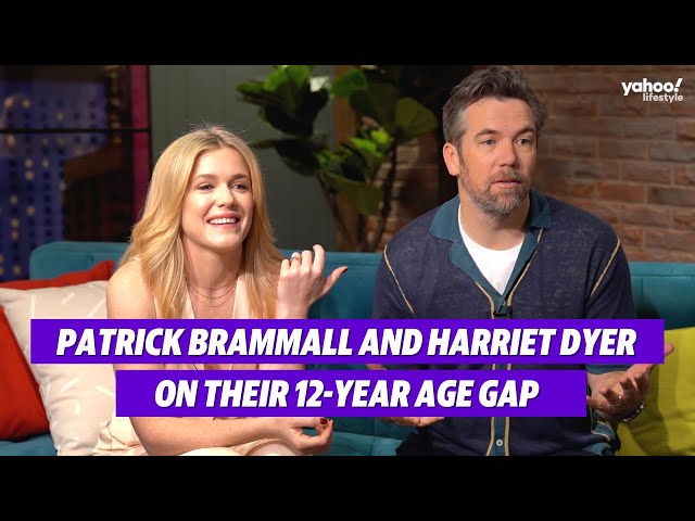 Colin From Accounts' Patrick Brammall and Harriet Dyer on their 12-year age gap | Yahoo Australia