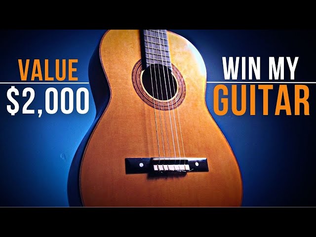 I'm Giving Away MY Guitar! (at 500k Subs)
