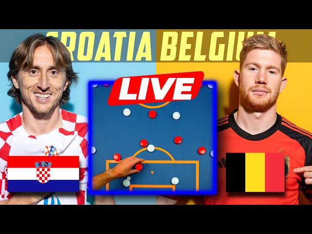 Croatia Vs Belgium Live Tactical Breakdown | Qatar World Cup