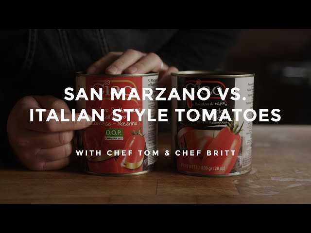 San Marzano vs. Italian Style Tomatoes