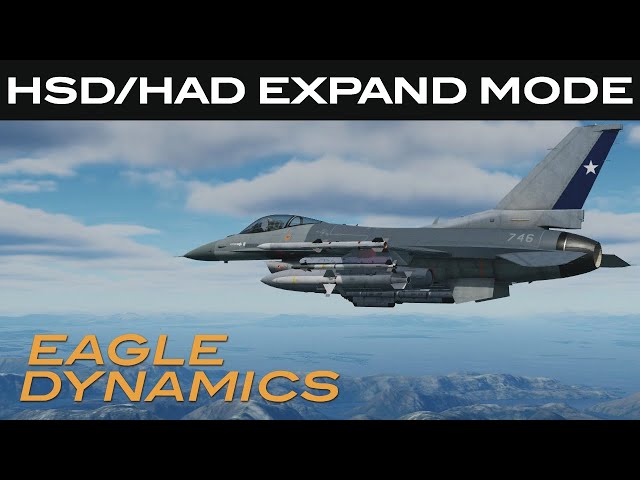 DCS: F-16C Viper | HSD and HAD Expand Mode