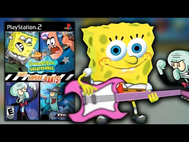 The Massively UNDERRATED SpongeBob Party Game | Lights Camera Pants!