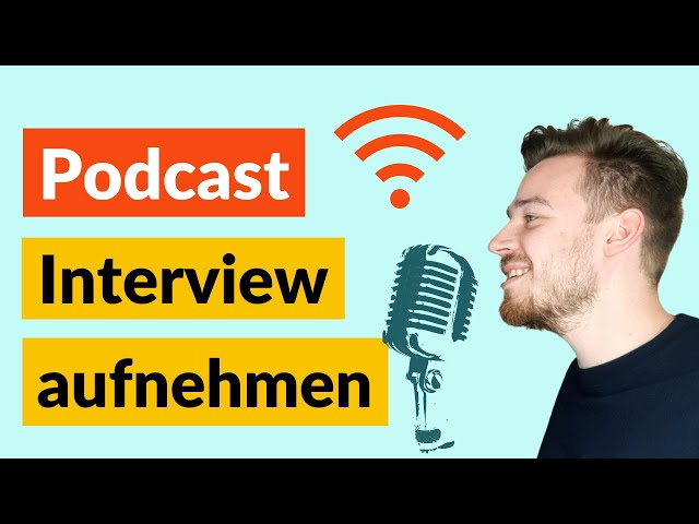 Podcast Interview aufnehmen mit Studio Link und Audacity
