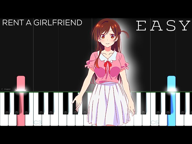 Centimeter - Rent-a-Girlfriend | Kanojo, Okarishimasu! OP | EASY Piano Tutorial