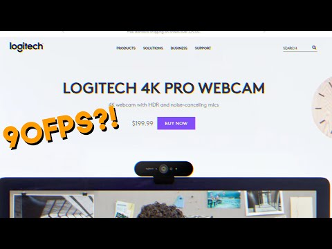 About that "new" Logitech 4K Pro Webcam...