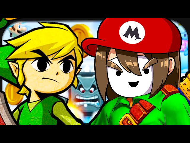 2 YouTuber verwandeln sich in Link und sind schlecht. ☆ Super Mario Maker 2