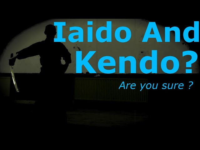 Cross training Iaido and Kendo - Is it right for you ?