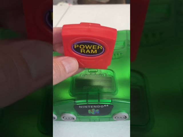 What is this expansion pak for the Nintendo 64?
