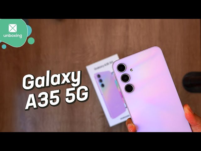 Samsung Galaxy A35 5G | Unboxing en español