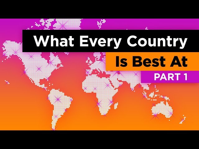 What Every Country in the World is Best At (Part 1)