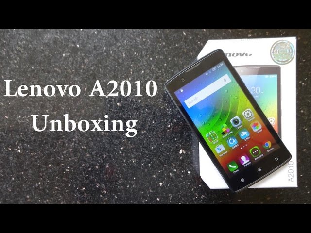 Lenovo A2010 Unboxing | Techconfigurations