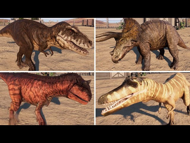 All Prehistoric Planet Dinosaurs - Jurassic World Evolution 2