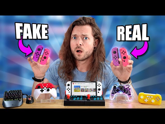 The FAKE $1000 Nintendo Switch Joy-Cons & Controllers