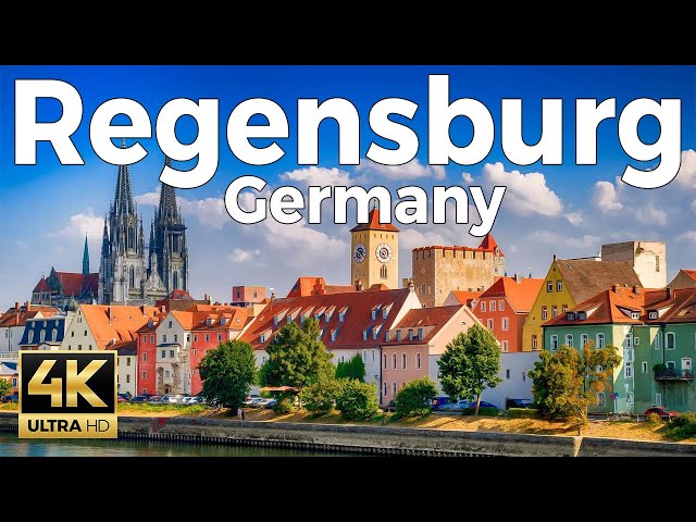 Regensburg, Germany Walking Tour (4k Ultra HD/60fps) – With Captions
