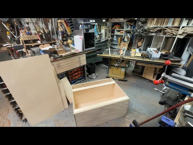 Cutting and Assembling the Storage Stand