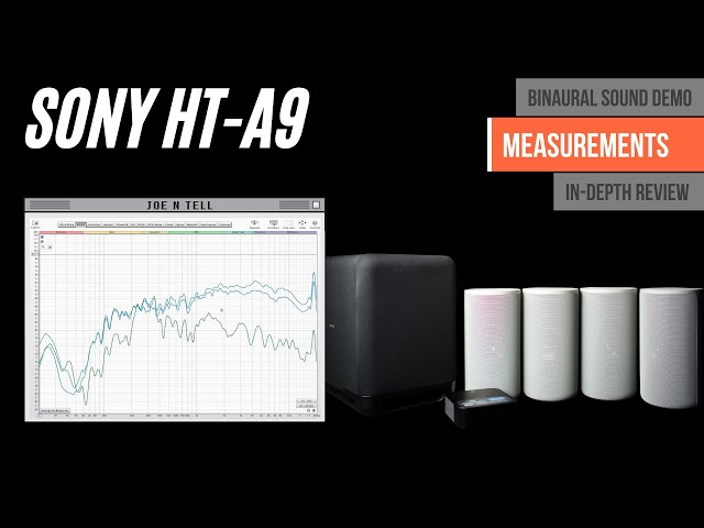Frequency Response Measurements & Best Settings for the Sony HT-A9 and Sony SA-SW5 Subwoofer