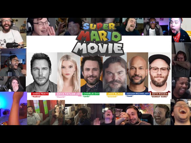 The Internet  Laughs at The Mario Movie Cast