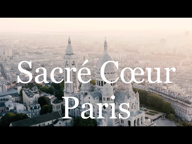 Drone Sacre Coeur 4k