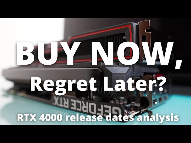 RTX 4000 series incoming. Still worth buying a GPU now?