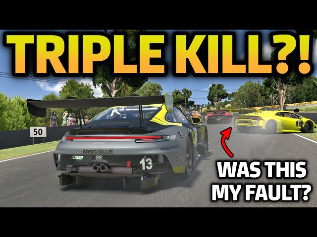 Was This Triple Kill Even My Fault?! - iRacer Get's Very Angry At Me....