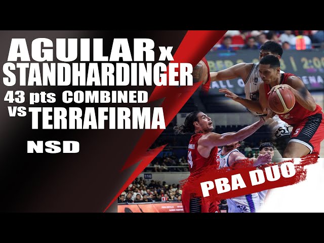 Standhardinger x Aguila Full Duo Highlights (43 pts Combined) vs TerraFirma Dyip | 12-03-2023