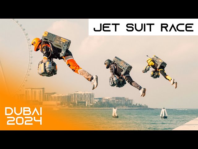 WORLD 1st Jet Suit Race 🚀: Dubai 🏆