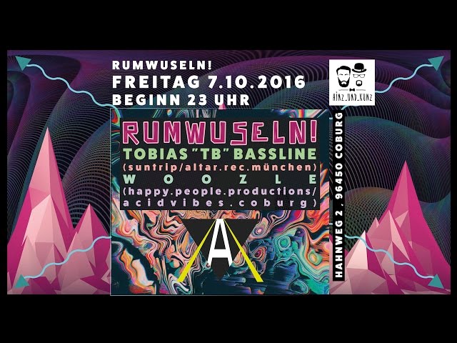 Tobias Bassline - At Rumwuseln Coburg [Progressive Psytrance Mix 07.10.2016]
