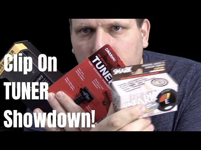 Best Clip-On Tuner for Guitar & Bass Review & Comparison | Kliq UberTuner |  Snark SN-5x | NS Micro