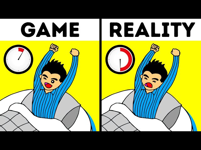 What Happens in Real Life But Not in Video Games