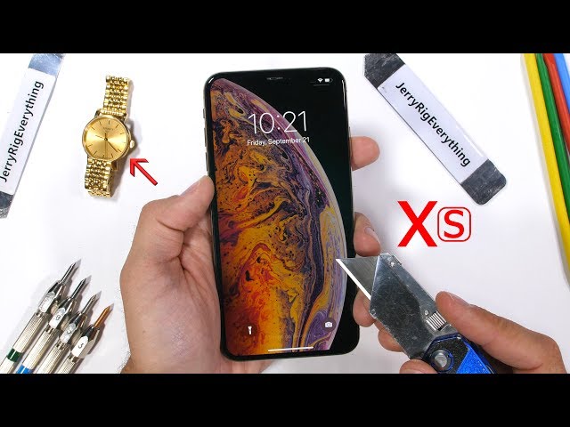 iPhone Xs MAX Durability Test - How weak is the big iPhone?